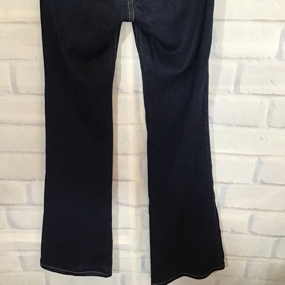 Adriano Goldschmeid The Belle Flare Jeans Low Rise Dark Wash Jeans Sz. 25 - Picture 7 of 9
